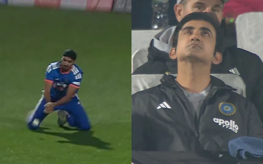 Helpless Gambhir shows animated frustration as Arshdeep drops sitter to give Ferreira a lifeline
